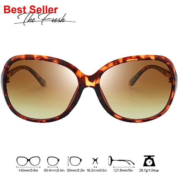 Oversized Square Cat Eye Butterfly Sunglasses UV400 Protection Fashion main image 5